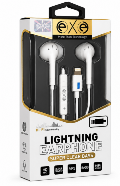 EXE Lightning Mikrofonlu Kulak İçi Kulaklık
